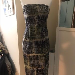 Anthropologie strapless dress